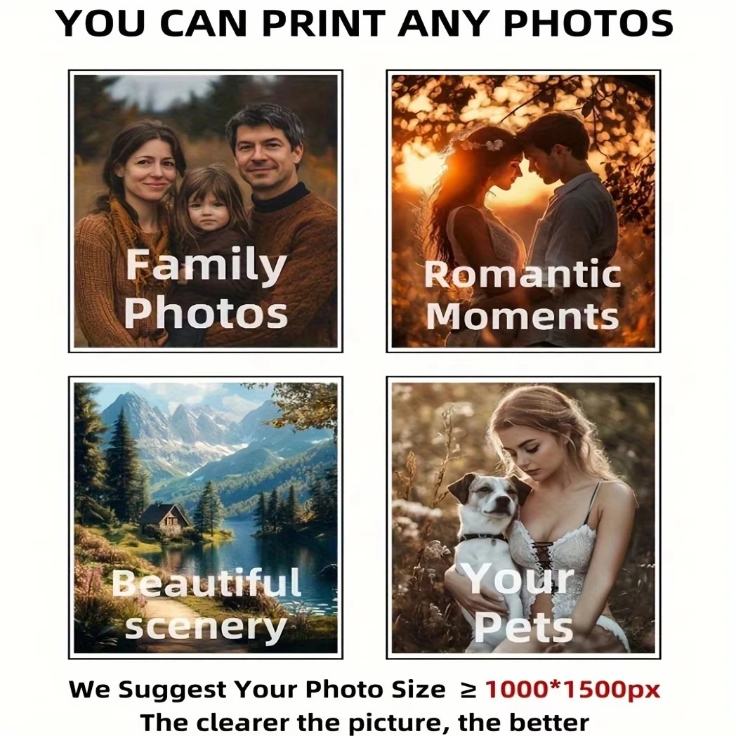 Personalized Photo Canvas, Cus - Pet Portrait Custom 评论和价格