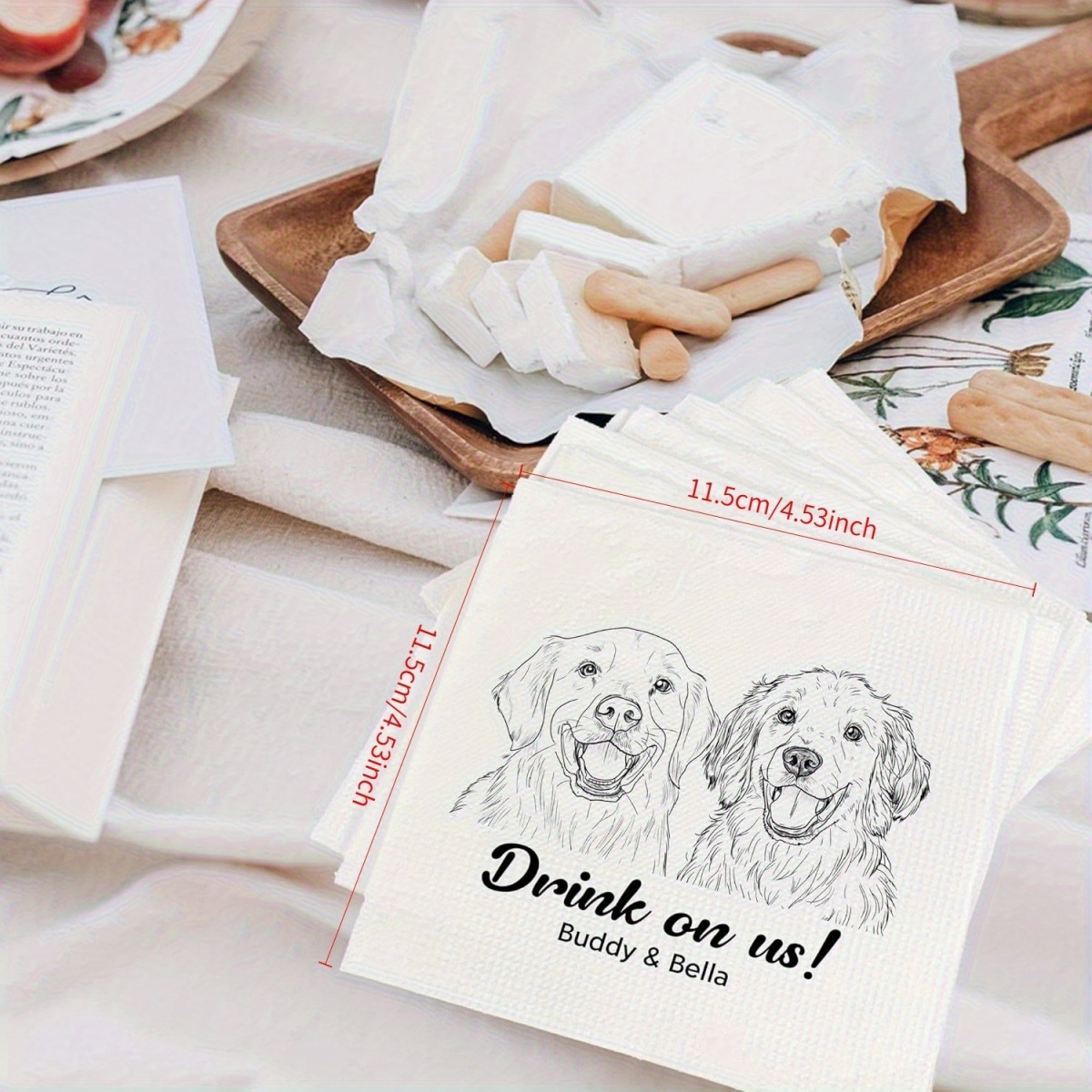 Custom Pet Portrait Cocktail N - Pet Portrait Custom 评论和价格
