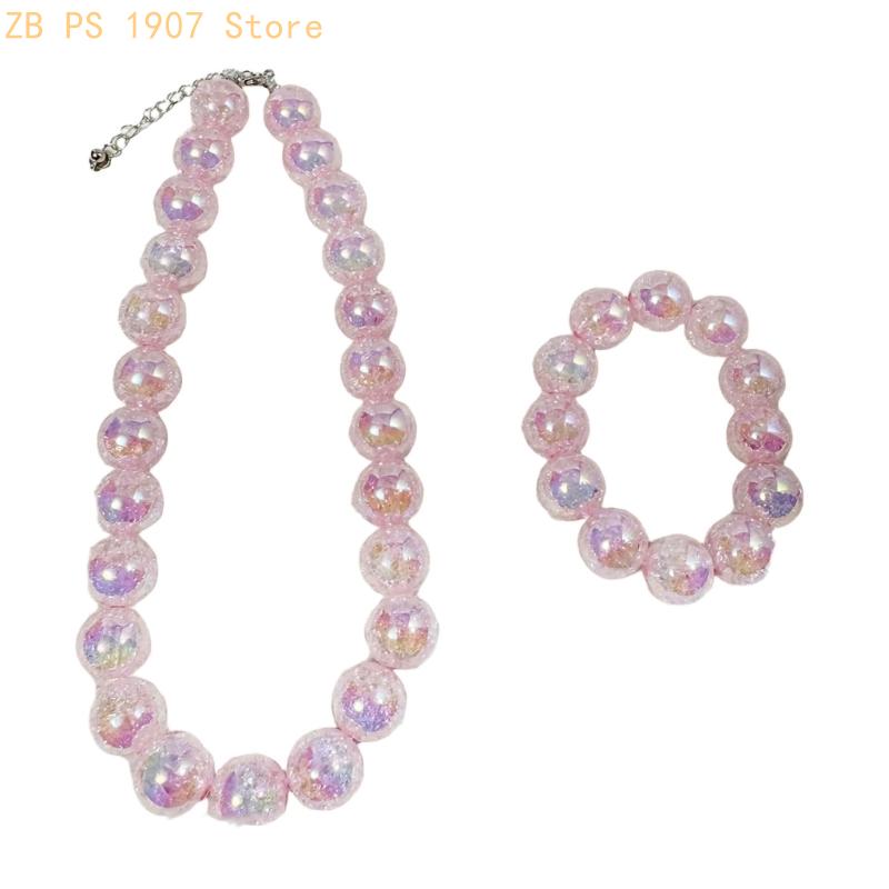 Beaded Necklace and Bracelet S - Coordinates Bracelet 评论和价格